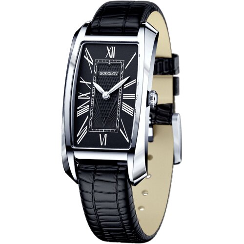 Женские серебряные часы - видео на модели