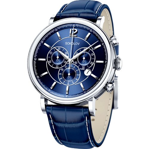 Мужские серебряные часы из серебро