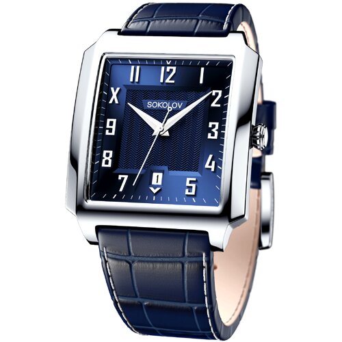 Мужские серебряные часы - видео