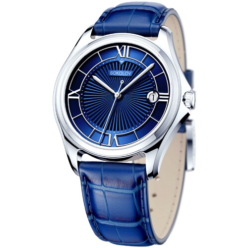 Мужские серебряные часы - видео