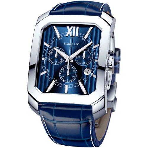 Мужские серебряные часы - видео