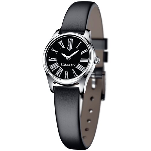 Женские серебряные часы - видео на модели