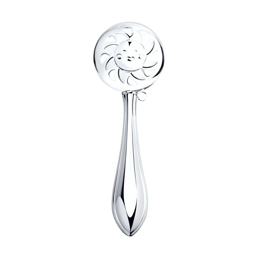 Погремушка «Солнышко» из серебро