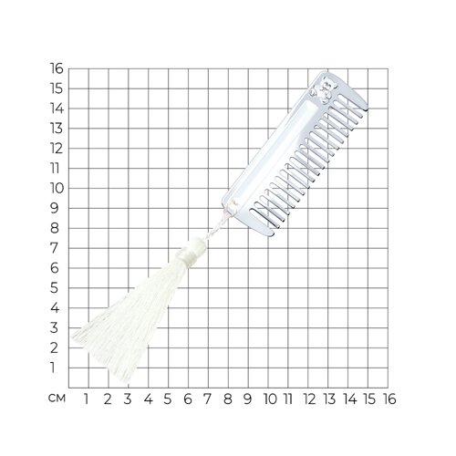 Расческа "Мишутка" из серебро — вид 2