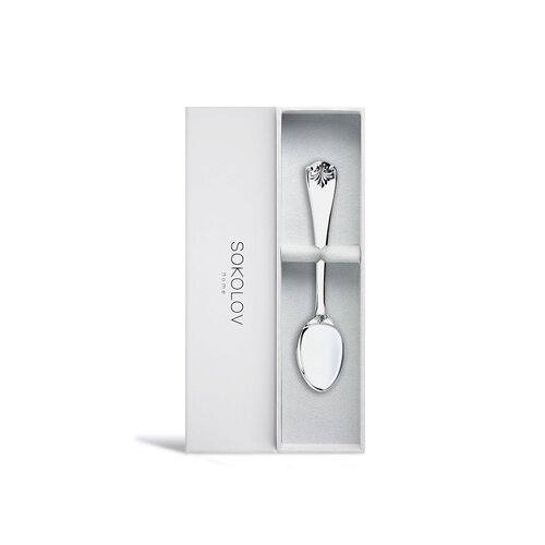 Ложка чайная "Antique" из серебро — вид 2