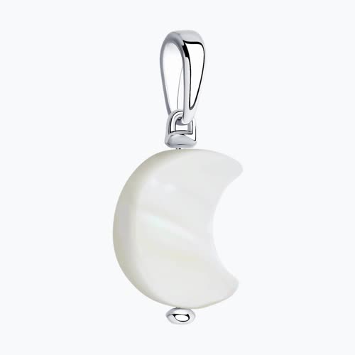 Подвеска из серебра с перламутром из серебро — вид 3