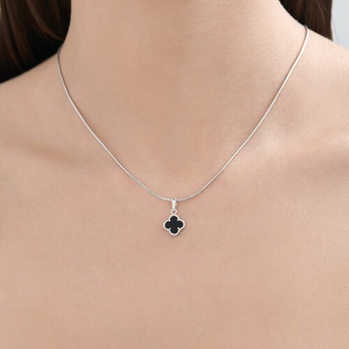 Подвеска из серебра с ониксом из серебро — вид 4