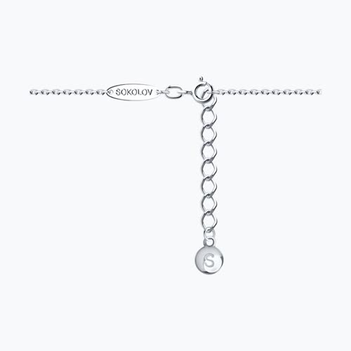 Браслет из серебра с кварцем из серебро — вид 3