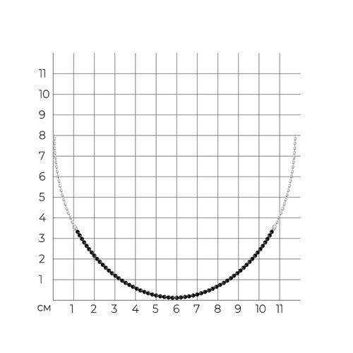 Колье из серебра с шпинелью из серебро — вид 4