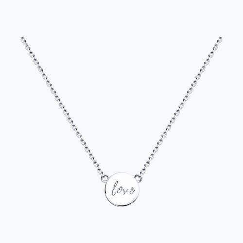 Колье из серебра с лунным камнем из серебро — вид 2