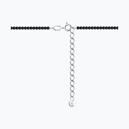 Колье из серебра с шпинелью из серебро — вид 2