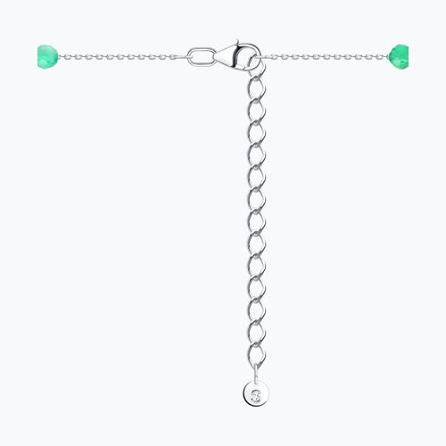 Колье из серебра с агатами из серебро — вид 2