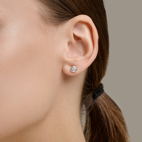 серьги из серебро — вид 3