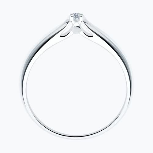 кольцо из серебро — вид 2