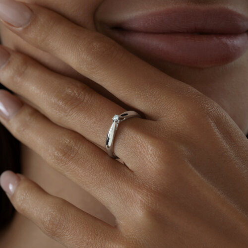 кольцо из серебро — вид 3