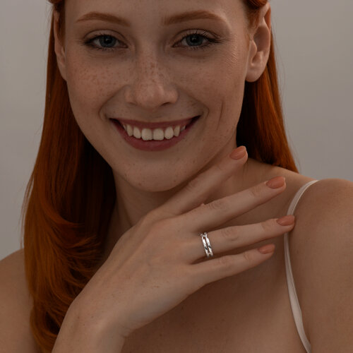 кольцо из серебро — вид 4