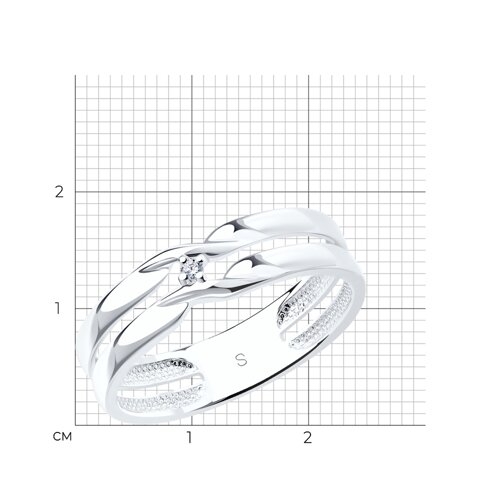 кольцо из серебро — вид 5