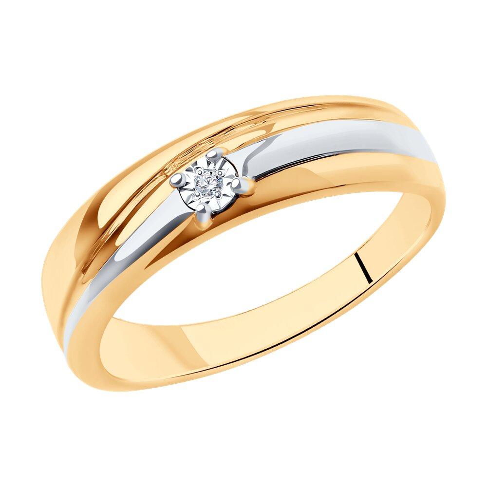 Кольцо из серебра с бриллиантом - видео на модели