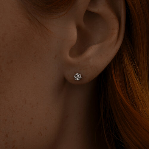 серьги из серебро — вид 3