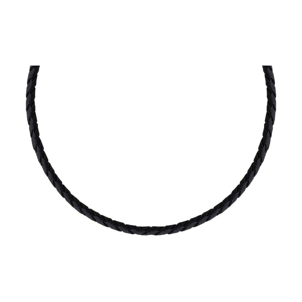 Кожаный шнурок с серебряным замком - видео на модели