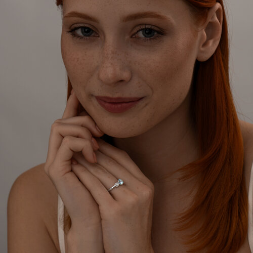 кольцо из серебро — вид 5