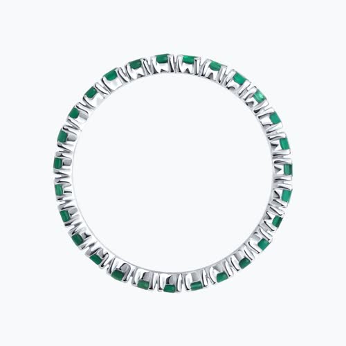 Кольцо из серебра с агатами из серебро — вид 2