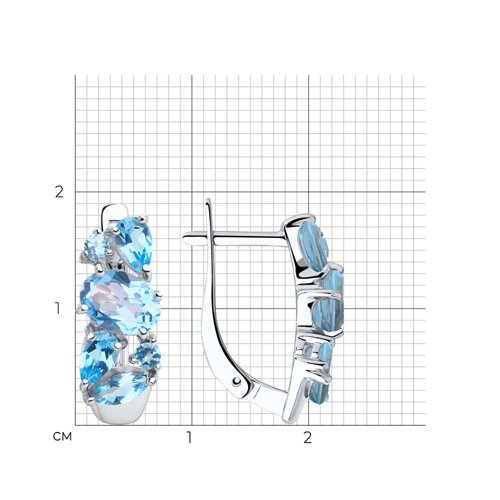 серьги из серебро — вид 4