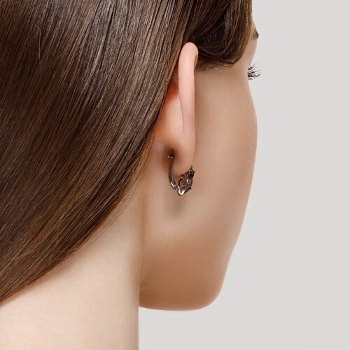 серьги из серебро — вид 3