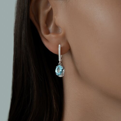 серьги из серебро — вид 2