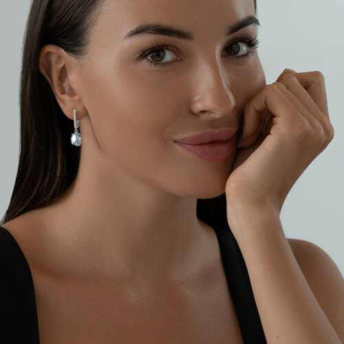 серьги из серебро — вид 3