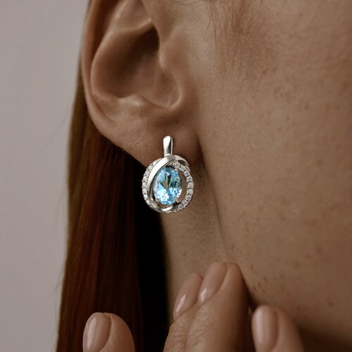 серьги из серебро — вид 3