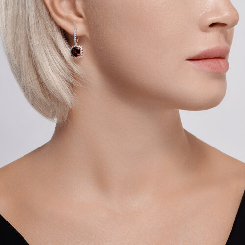 серьги из серебро — вид 3