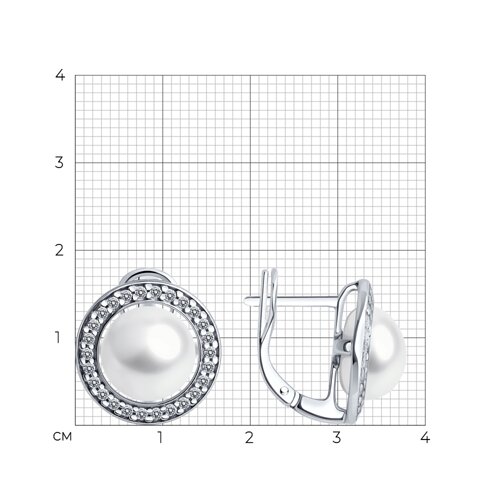 серьги из серебро — вид 4