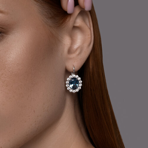 серьги из серебро — вид 3