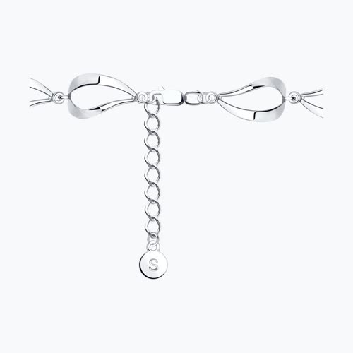 Браслет из серебра с топазами из серебро — вид 3