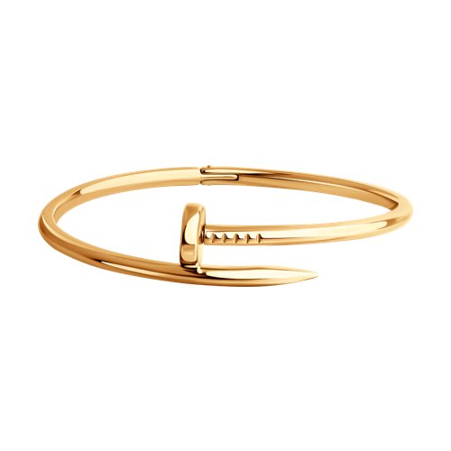 Браслет из золочёного серебра