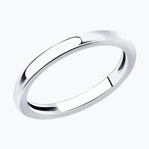 Кольцо из золочёного серебра с фианитами из серебро — вид 5