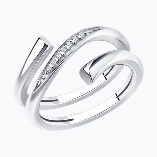 кольцо из серебро — вид 4