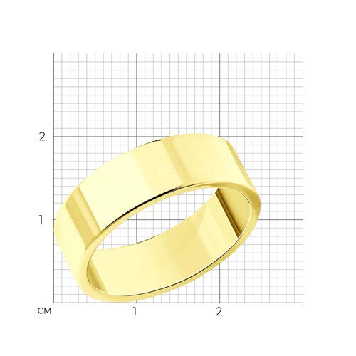 Кольцо из золочёного серебра из серебро — вид 2