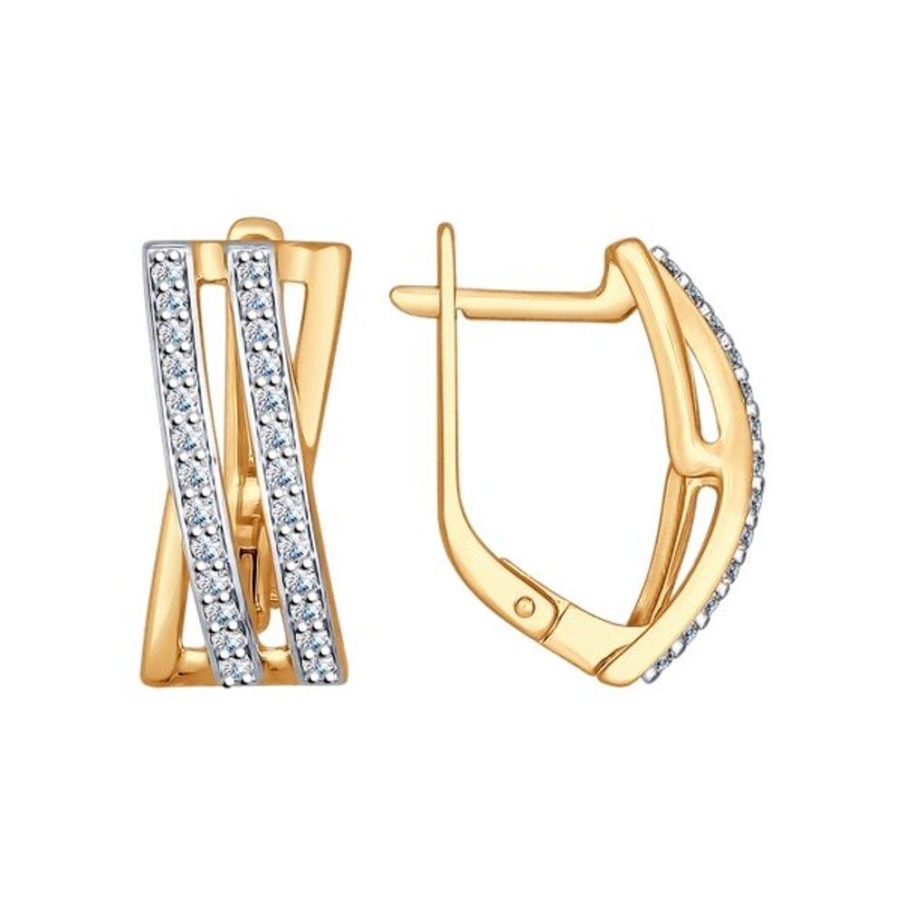 серьги из серебро