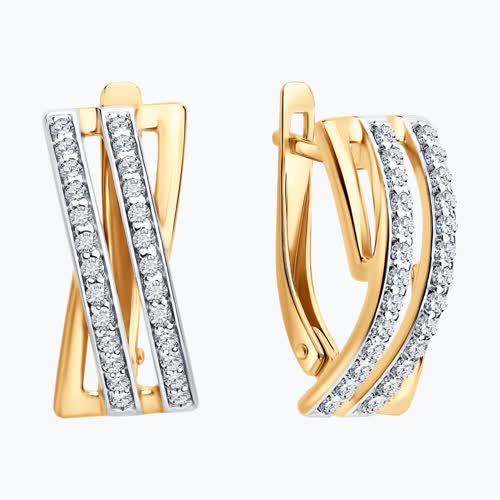 серьги из серебро — вид 2