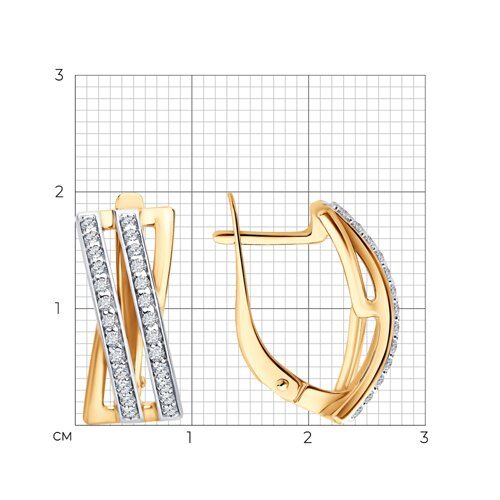 серьги из серебро — вид 3