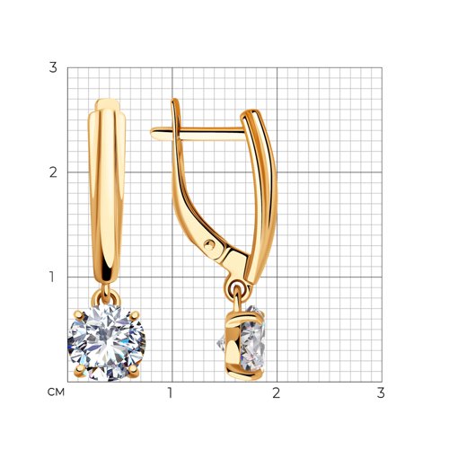 серьги из серебро — вид 4