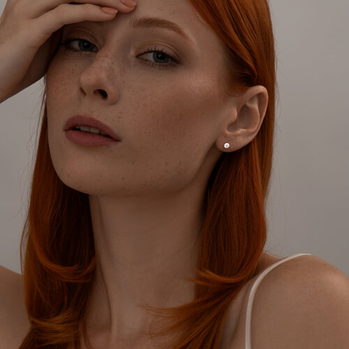 серьги из серебро — вид 3