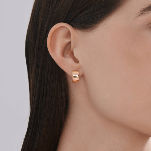 Серьги из позолоченного серебра из серебро — вид 3