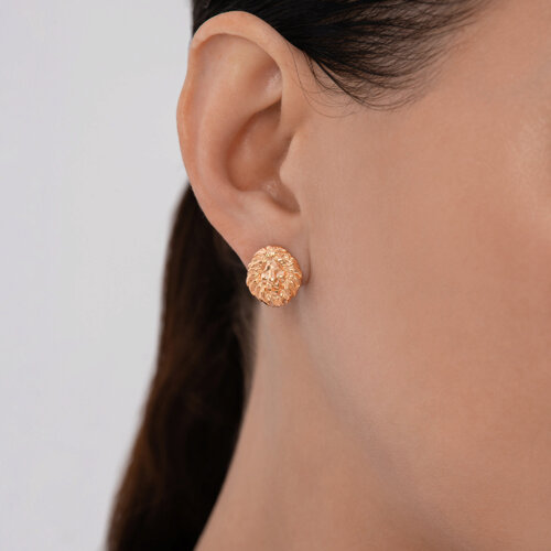 Серьги из золоченого серебра из серебро — вид 3