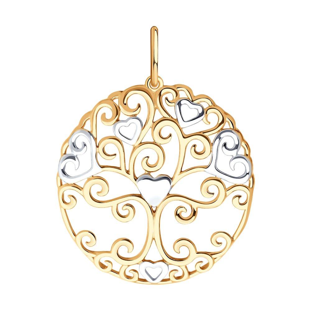 Подвеска из золочёного серебра - видео