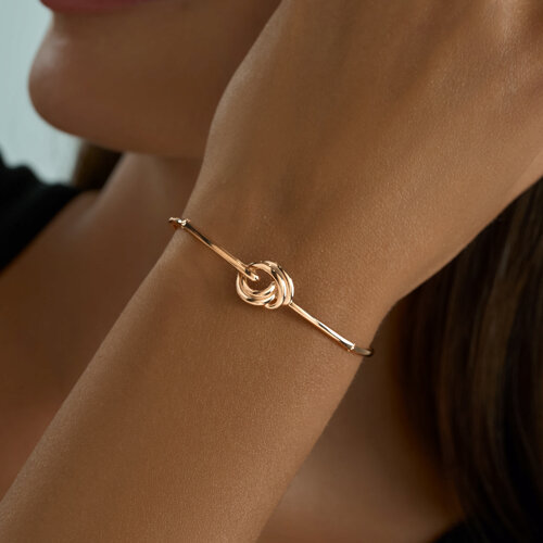 Браслет из золоченого серебра из серебро — вид 5