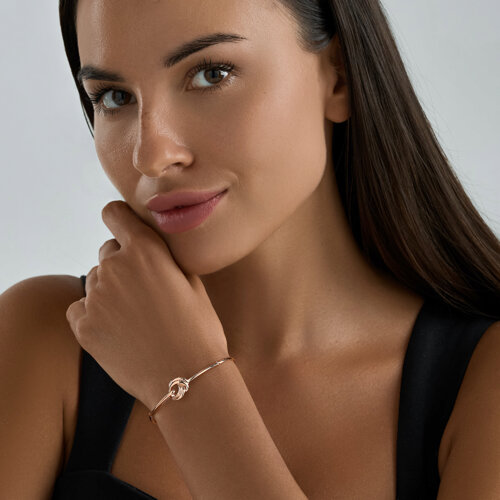 Браслет из золоченого серебра из серебро — вид 6