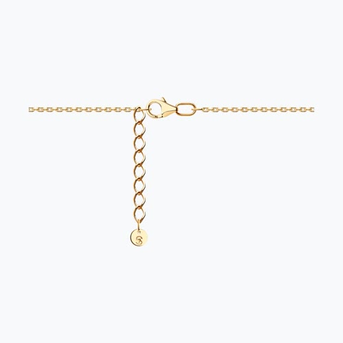 Браслет из золочёного серебра с фианитами из серебро — вид 3